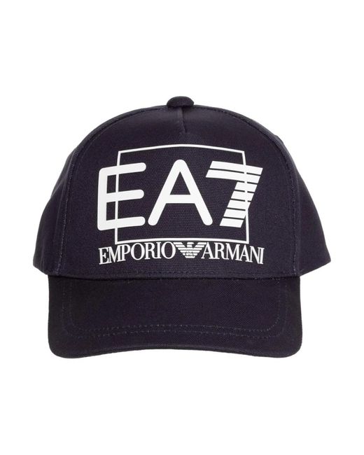 Caps EA7 de hombre de color Blue