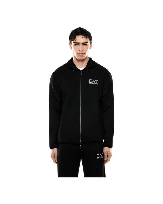Zip-Throughs EA7 de hombre de color Black