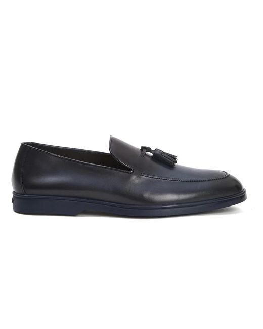 Doucal's Blue Loafers for men