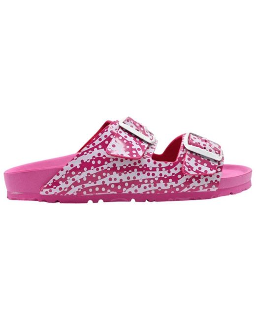Shoes > flip flops & sliders > sliders Manila Grace en coloris Pink