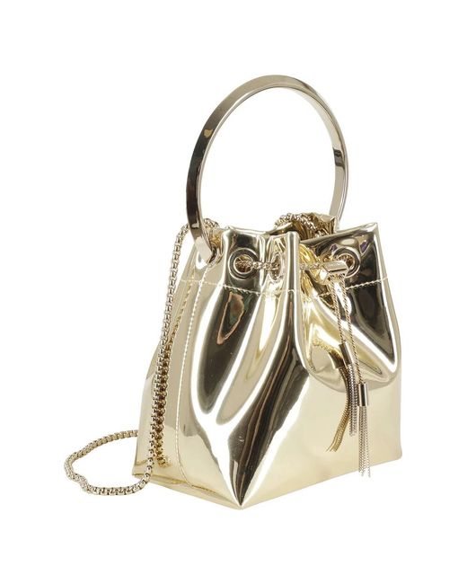 Jimmy Choo Metallic Bucket Bags