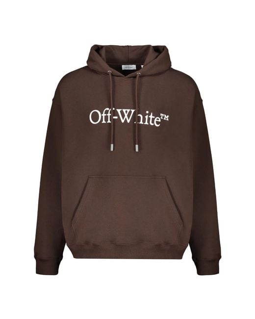 Off-White c/o Virgil Abloh Sweatshirts &Amp; Hoodies in het Brown voor heren