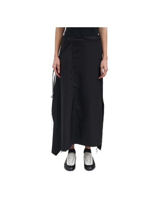 Y-3 Black Maxi Skirts