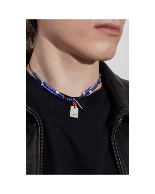 Necklaces di DSquared² in Metallic da Uomo
