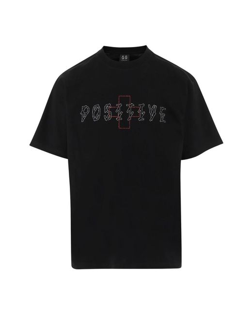 44 Label Group Black T-Shirts for men