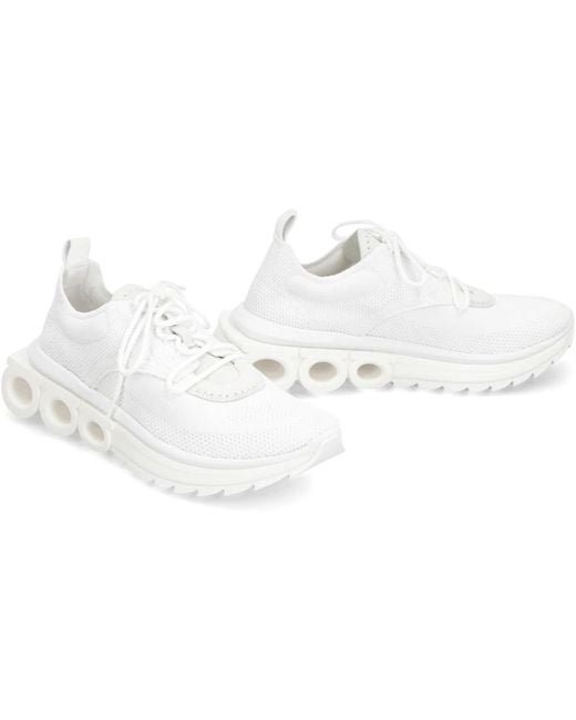 Ferragamo White Sneakers