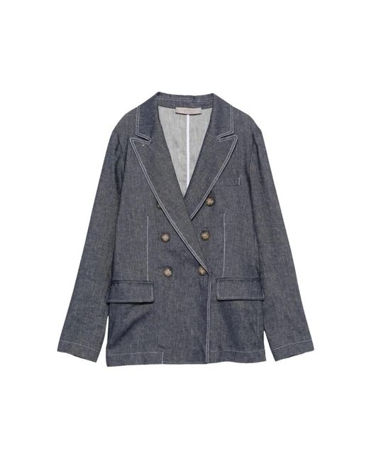 D.exterior Blue Denim Jackets