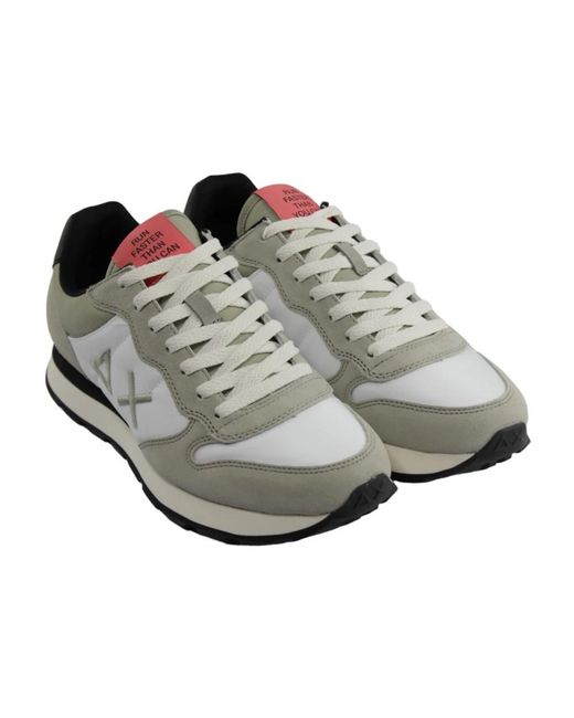 Sun 68 Gray Sneakers for men
