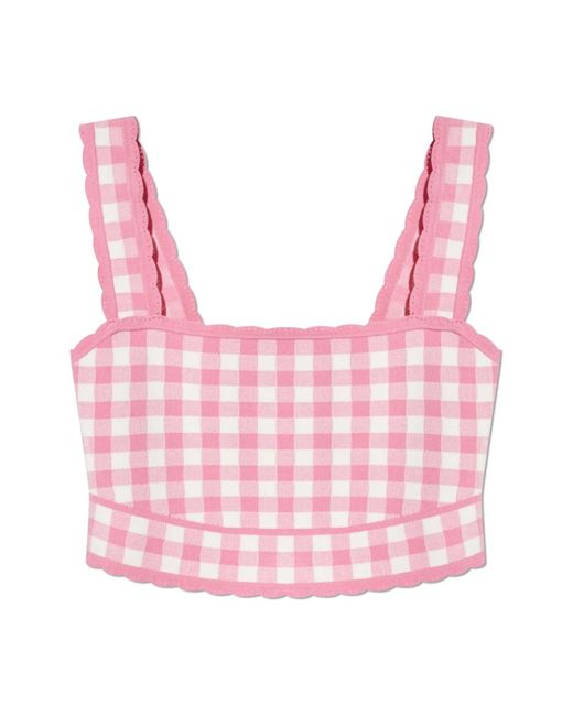 LoveShackFancy Sleeveless Tops in het Pink