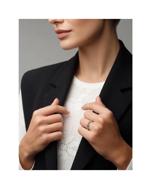 Pandora White Rings