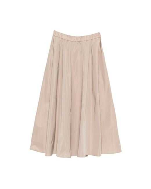 Aspesi Natural Midi Skirts