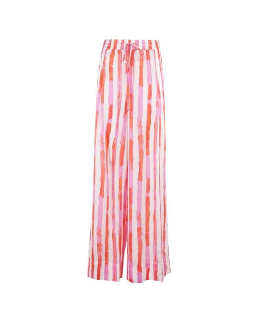 Essentiel Antwerp Pink Wide Trousers