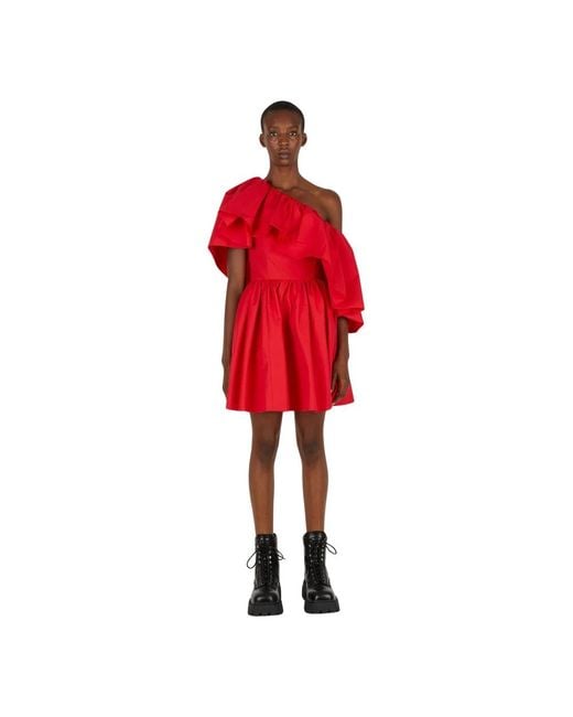 McQueen Red Party Dresses