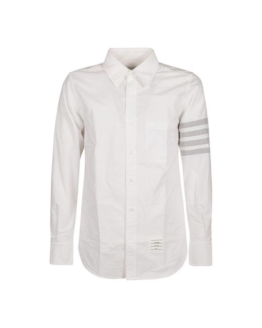 Thom Browne White Casual Shirts for men