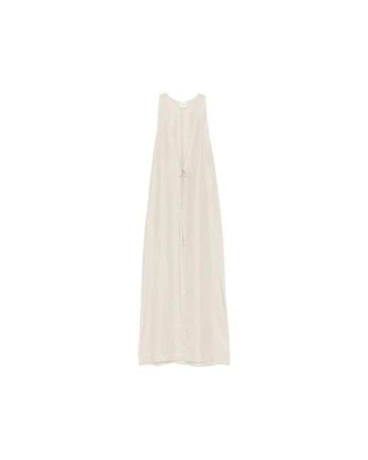Alysi Maxi Jurk in het White
