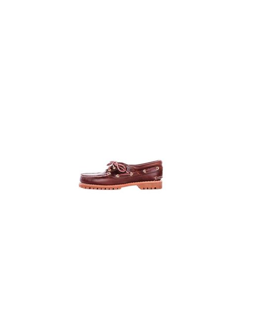 Timberland Red Boat Shoes
