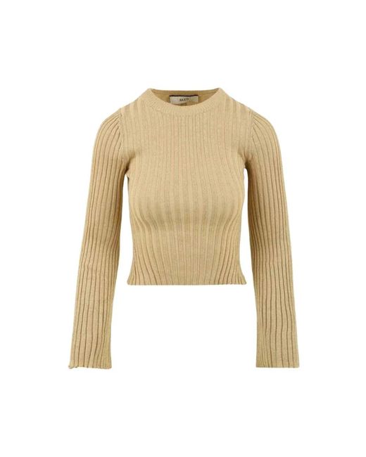 Akep Natural Round-Neck Knitwear