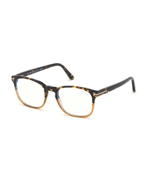 Glasses Tom Ford de color Metallic