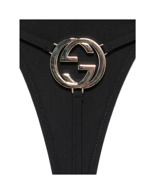 Bikinis Gucci de color Black
