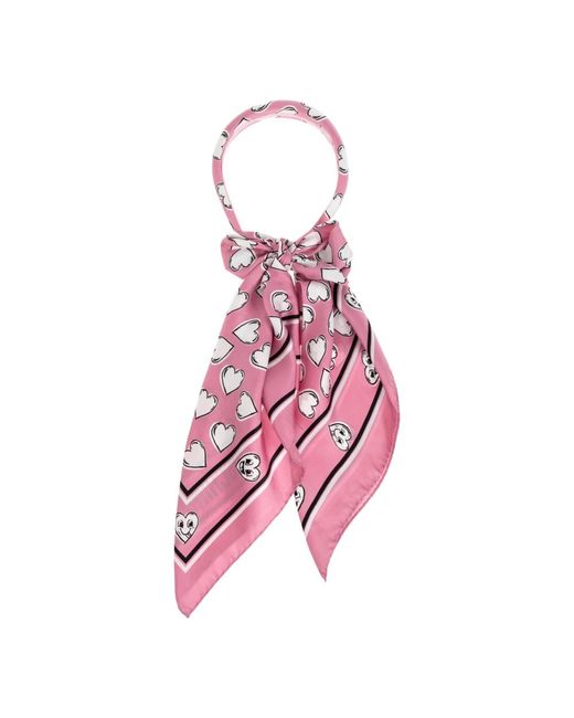 Hair Accessories Moschino de color Pink