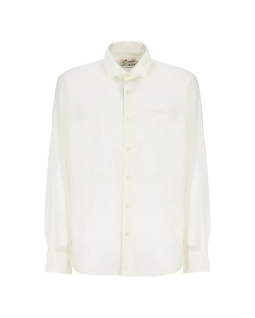 Mc2 Saint Barth White Casual Shirts for men