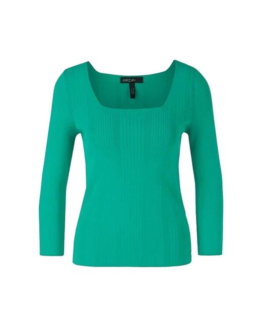 Marc Cain Green Round-Neck Knitwear