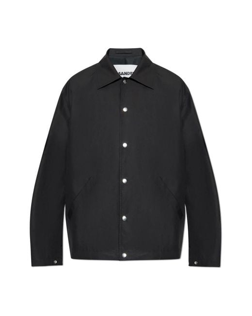 Jil Sander Black Light Jackets for men