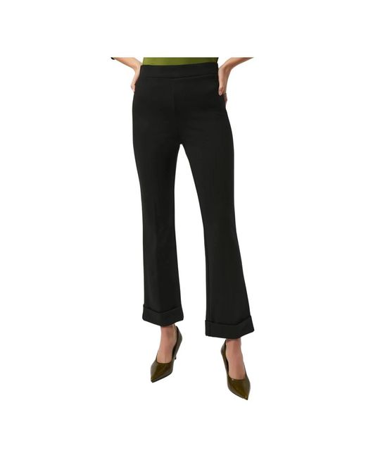 Joseph Ribkoff Black Wide Trousers