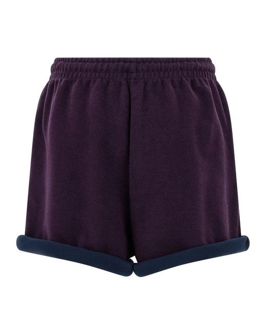The Attico Blue Casual Shorts