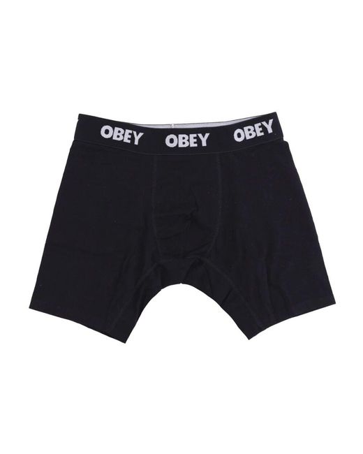 Obey Blue Bottoms for men