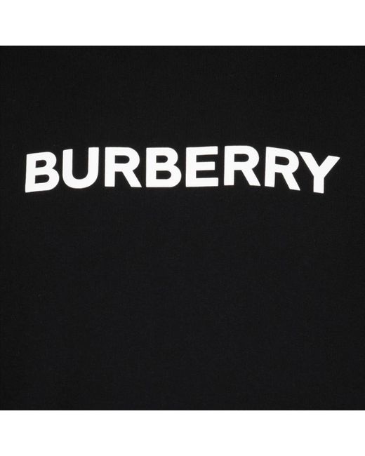 Burberry Logo print sweatshirt in Black für Herren