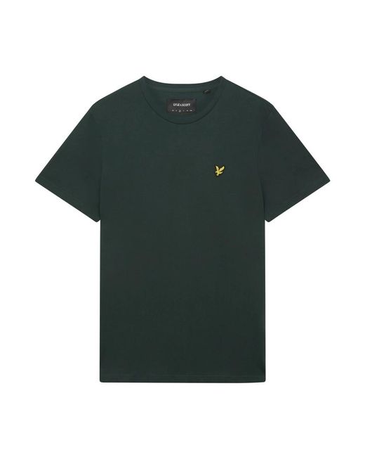 Lyle & Scott T-shirts,baumwoll t-shirt,einfaches t-shirt,einfaches t-shirt in Green für Herren