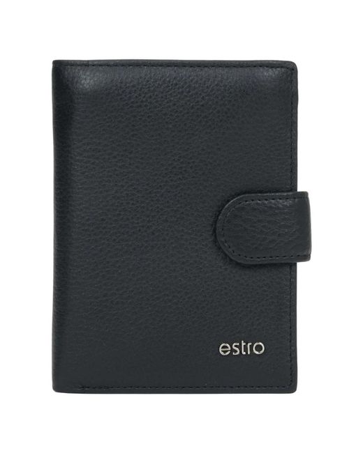 ESTRO Black Wallets & Cardholders for men