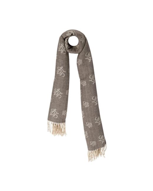 Liu Jo Gray Winter Scarves