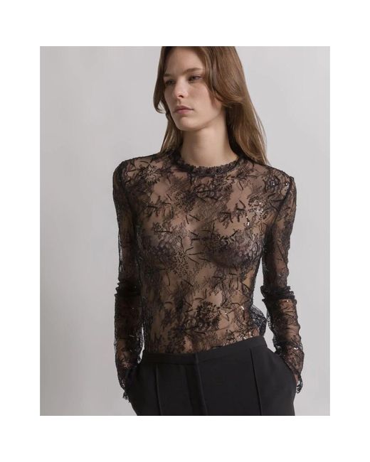 Blouses Alberta Ferretti de color Gray
