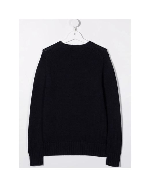 Polo Ralph Lauren Blue Round-Neck Knitwear for men