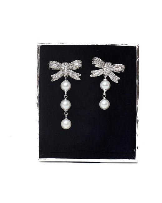 Earrings di Self-Portrait in Blue