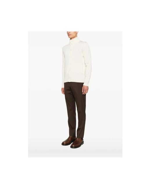 Cardigans Zanone pour homme en coloris White