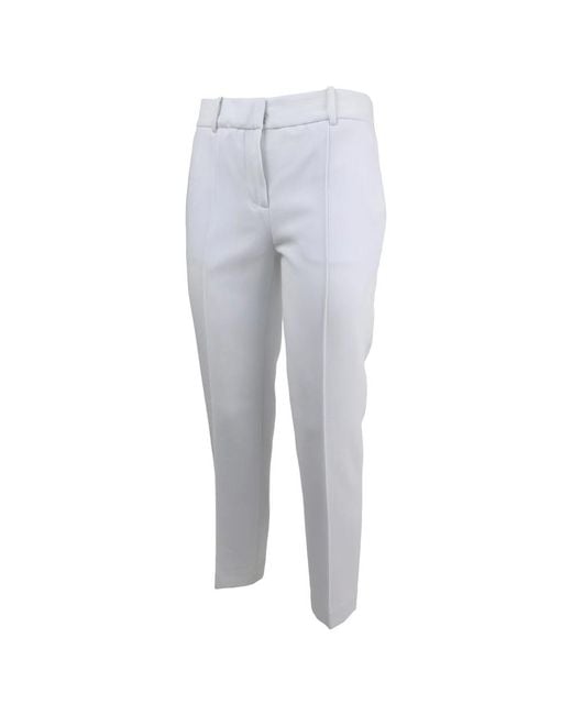 Michael Kors Blue Slim-Fit Trousers