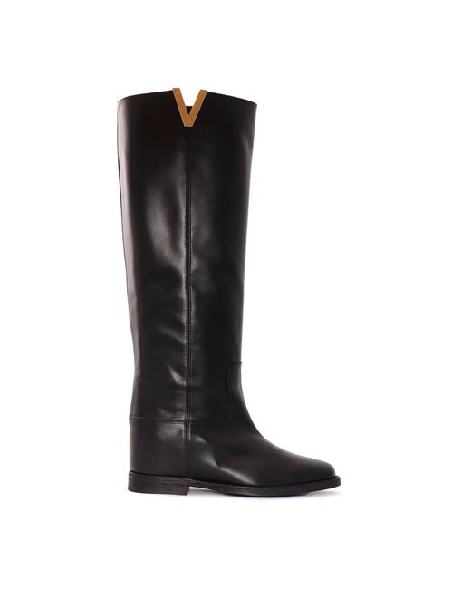 Via Roma 15 Black High Boots