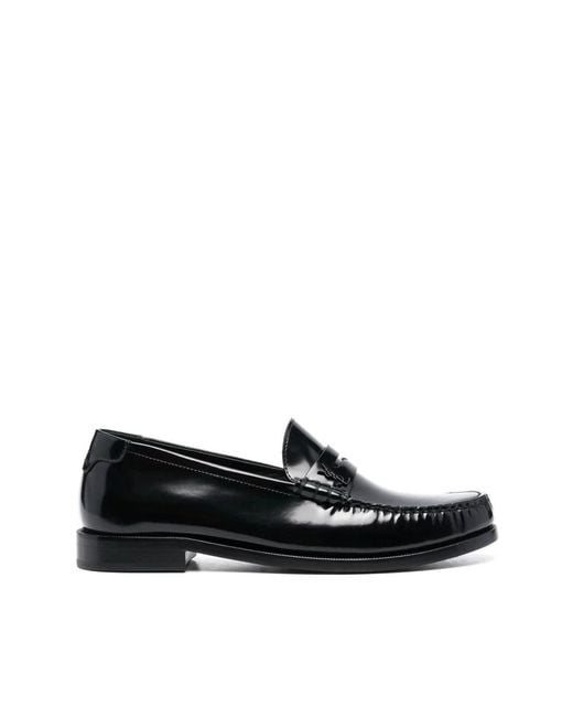 Saint Laurent Black Loafers for men