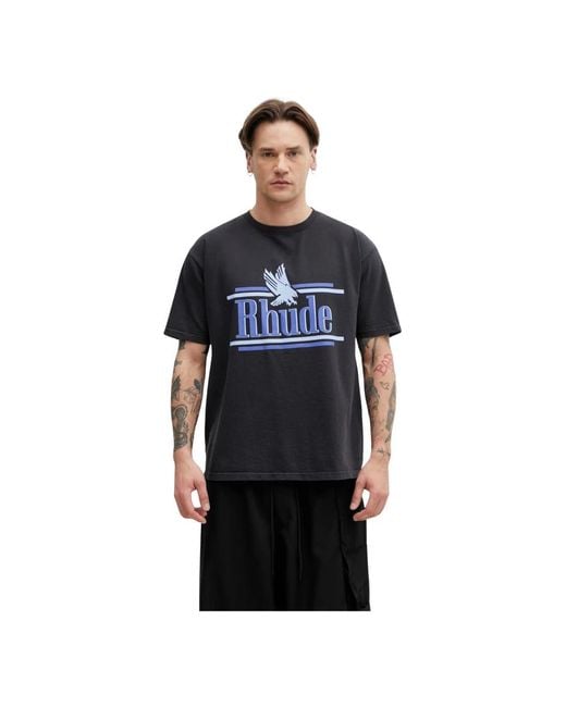 Rhude Rossa Tee in het Black voor heren