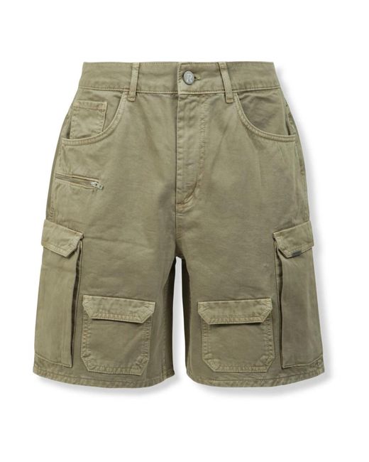 Represent Green Casual Shorts for men