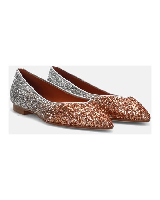 PROSPERINE® Brown Ballerina Shoes