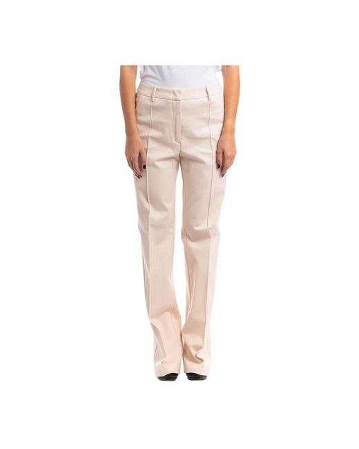 Seventy Pink Straight Trousers