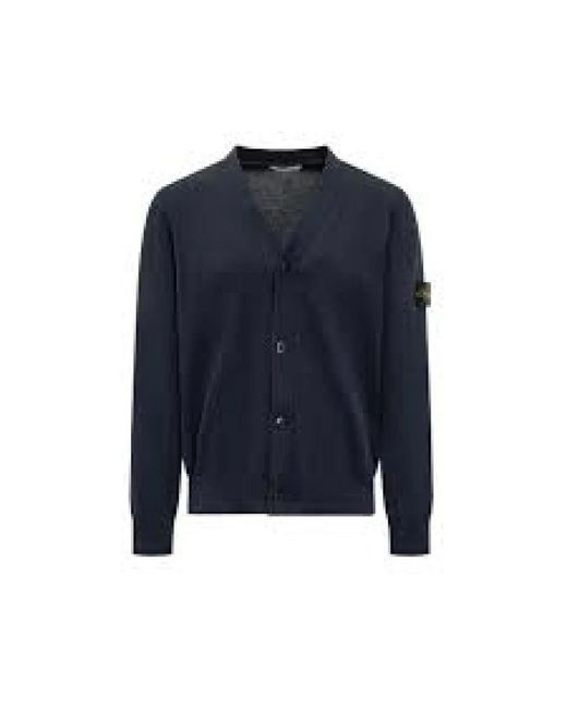 Stone Island Cardigans in het Blue