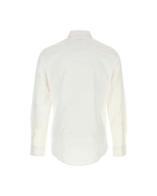 Burberry White Formal Shirts for men