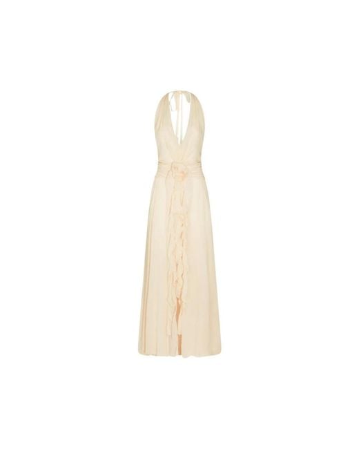 Blumarine White Midi Dresses