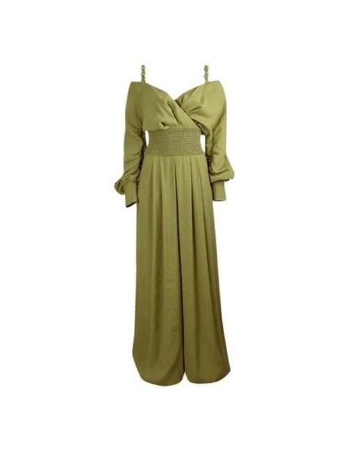 Balmain Green Maxi Dresses