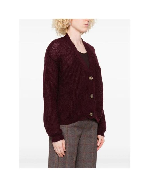 iBlues Bordeaux Trui Voor Vrouwen in het Purple